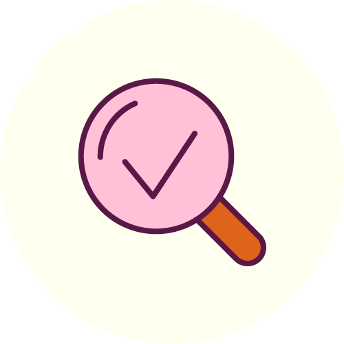 Magnifying glass icon